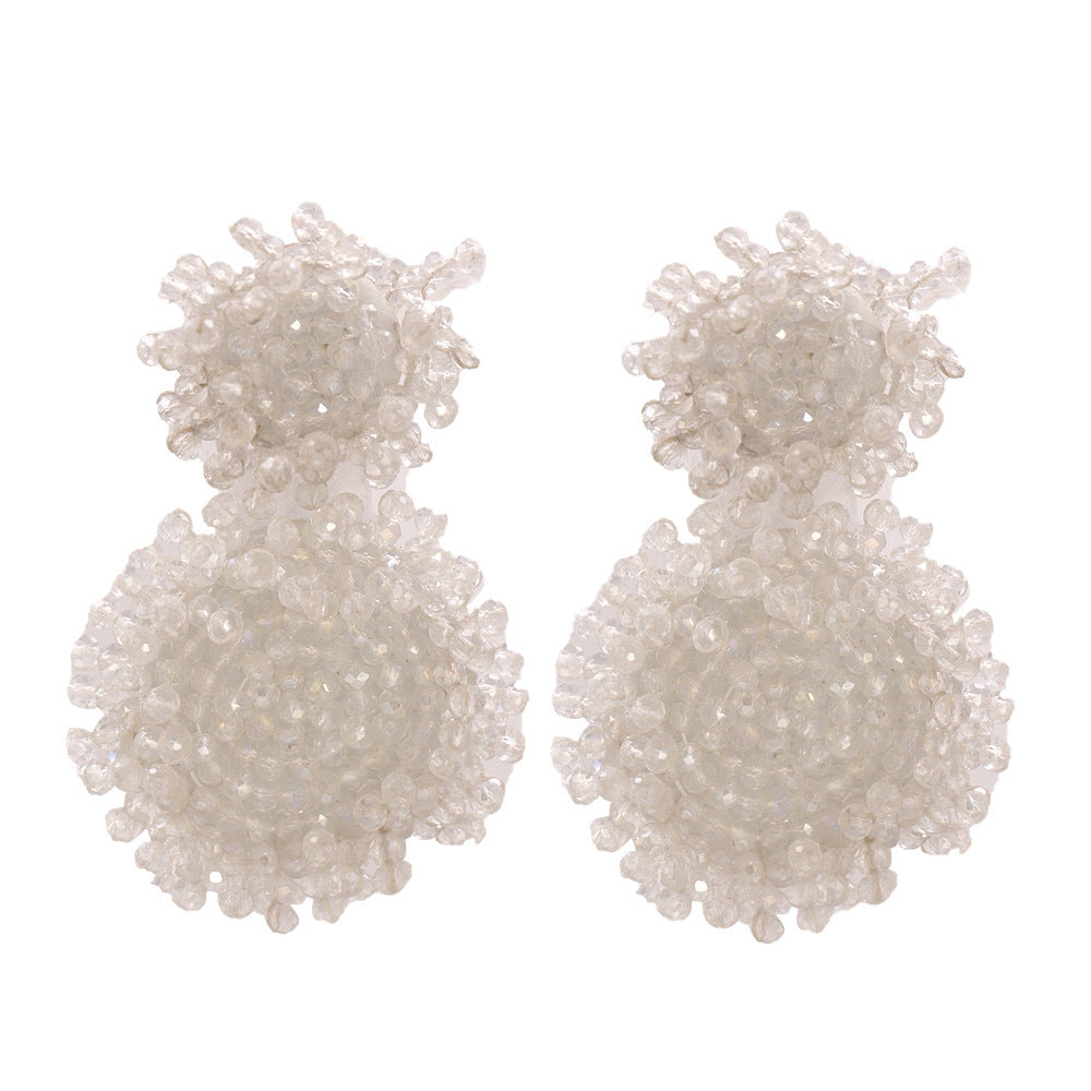 Colorful Rice Beads Boho Ethnic Earrings
