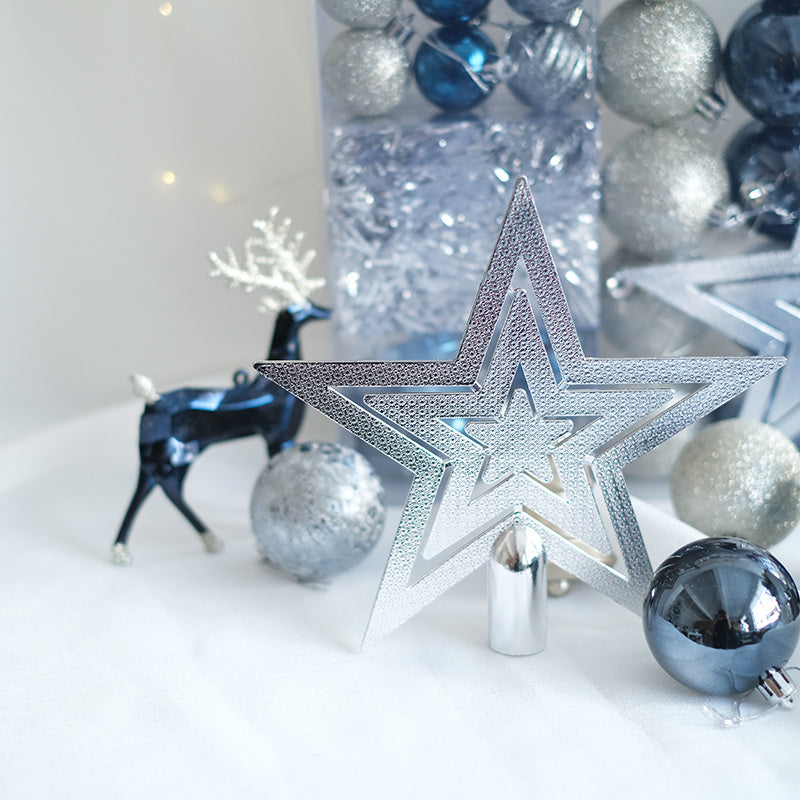 Deep Sea Blue Creative Design Christmas Decoration Ball