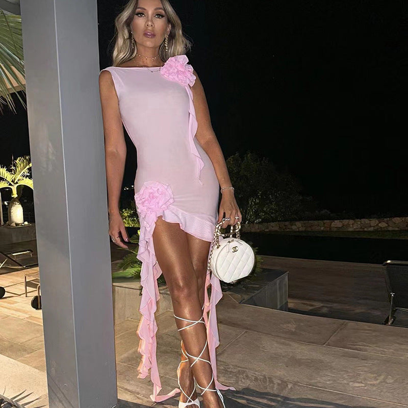 Cover Up Dress Jellyfish Ruffle Skirt