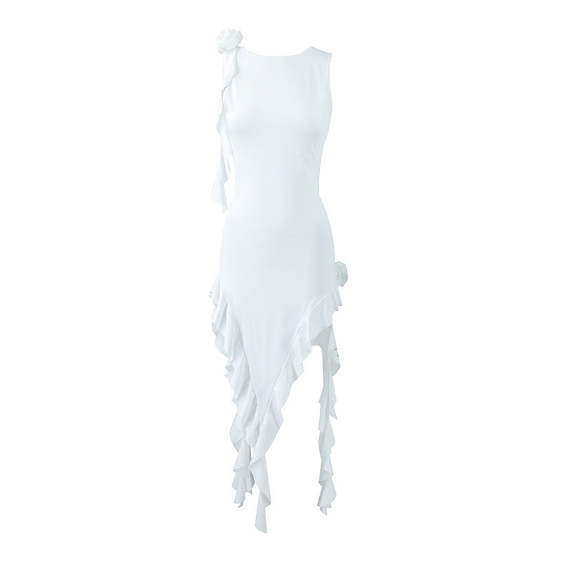 Cover Up Dress Jellyfish Ruffle Skirt