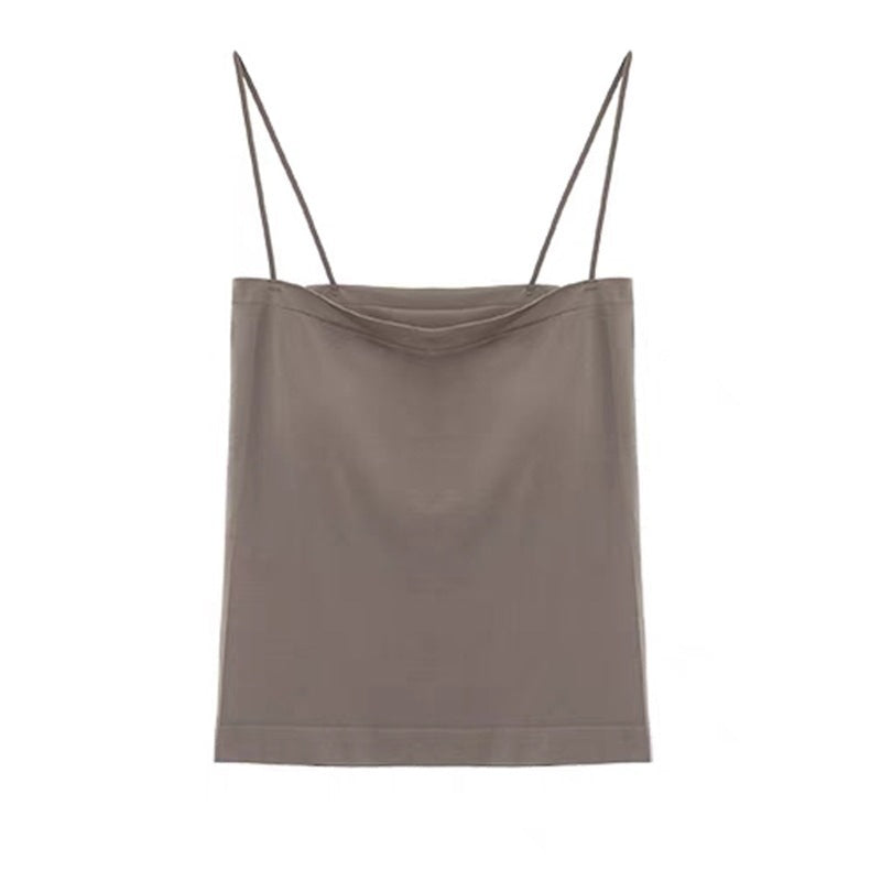 Women's Simple And Versatile Solid Color Camisole