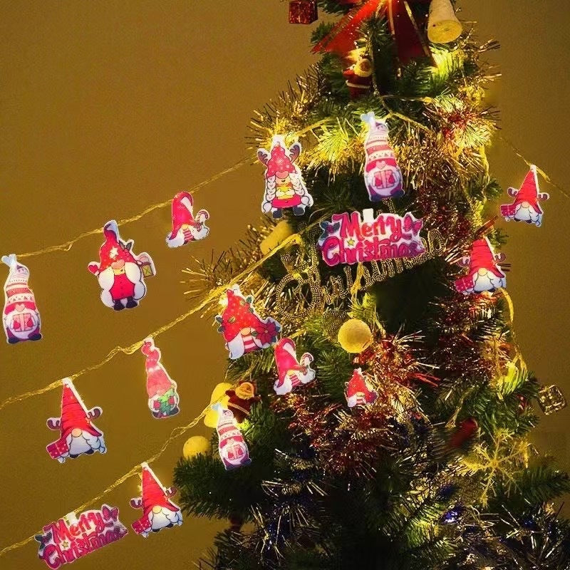 Led Christmas Tree Decorative String Lights