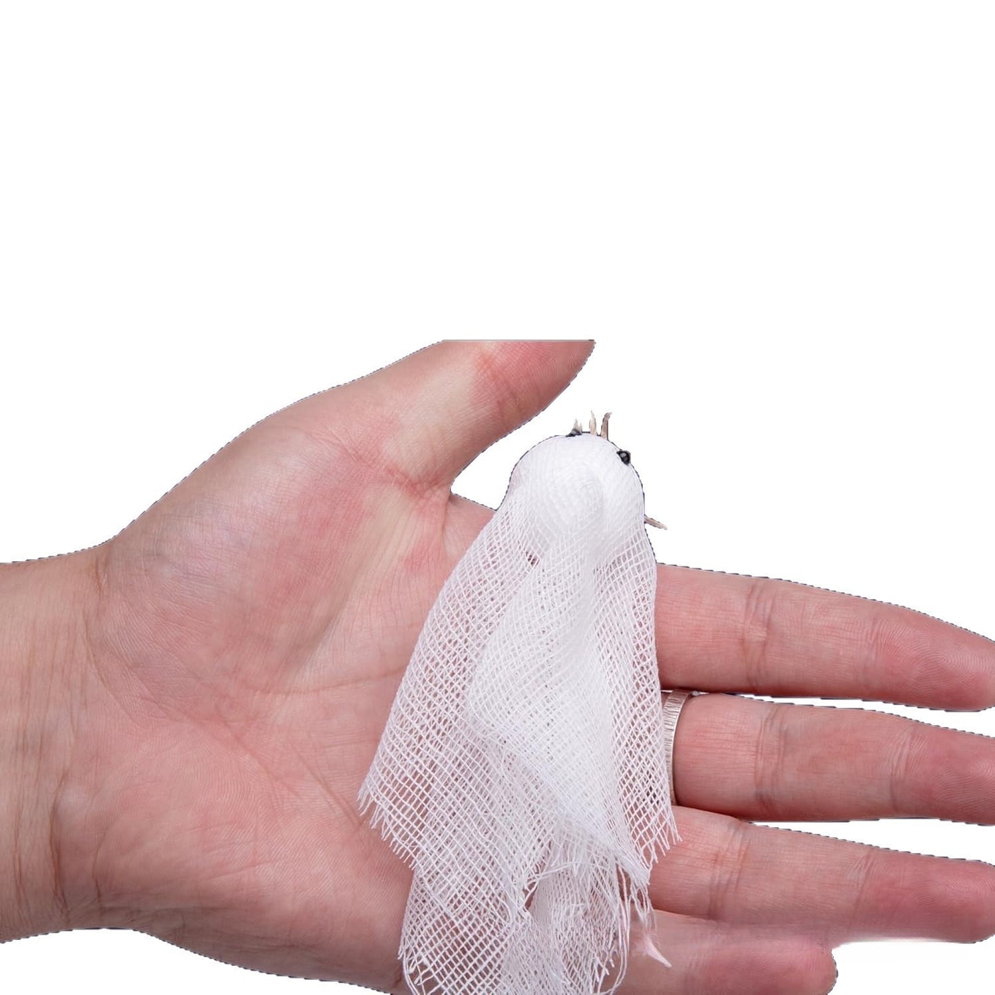 Halloween White Ghost Mesh Hanging Decoration