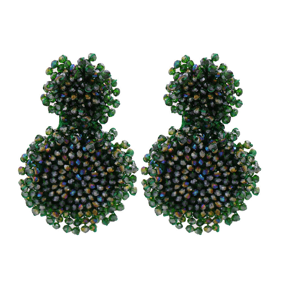 Colorful Rice Beads Boho Ethnic Earrings