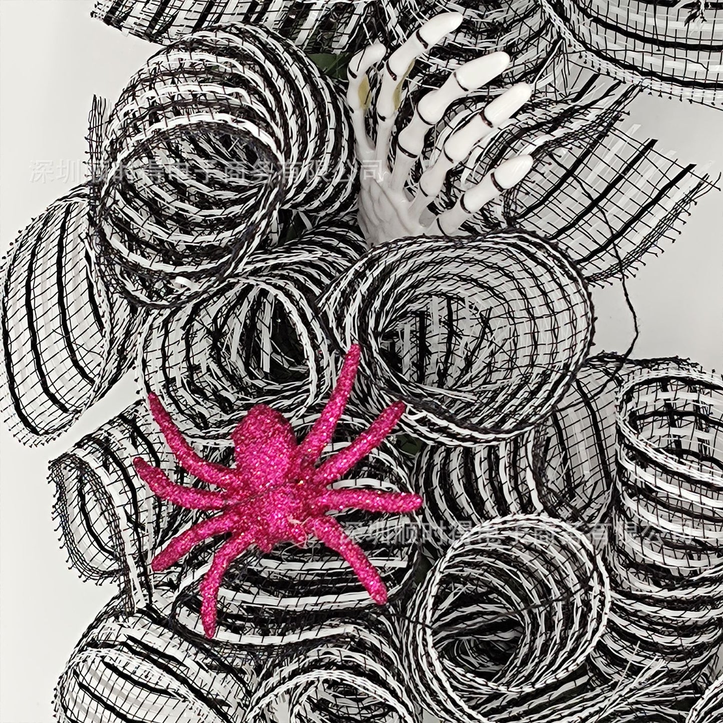 Horror Wreath Ornaments Skull Wreath Forest Decorations