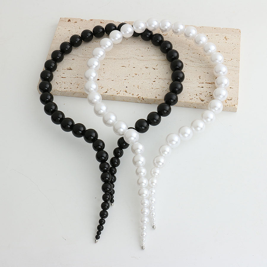 European And American High-grade Large And Small Pearls Necklace