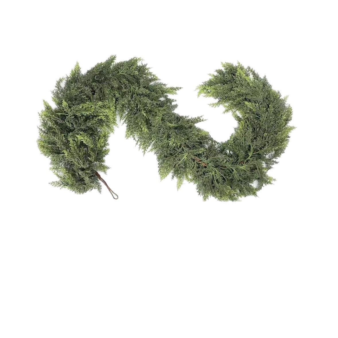 Christmas Holiday Simulation Soft Rubber Hand Feeling Cedar Table Decorative Ornament