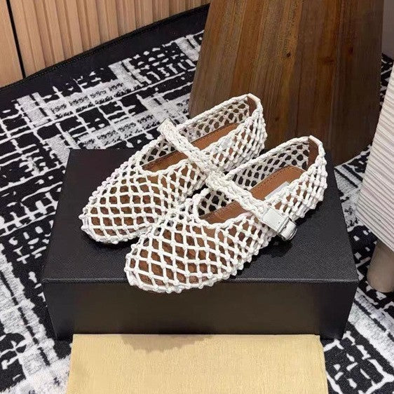 Weaving Hollow One Word With Mary Jane Shoes