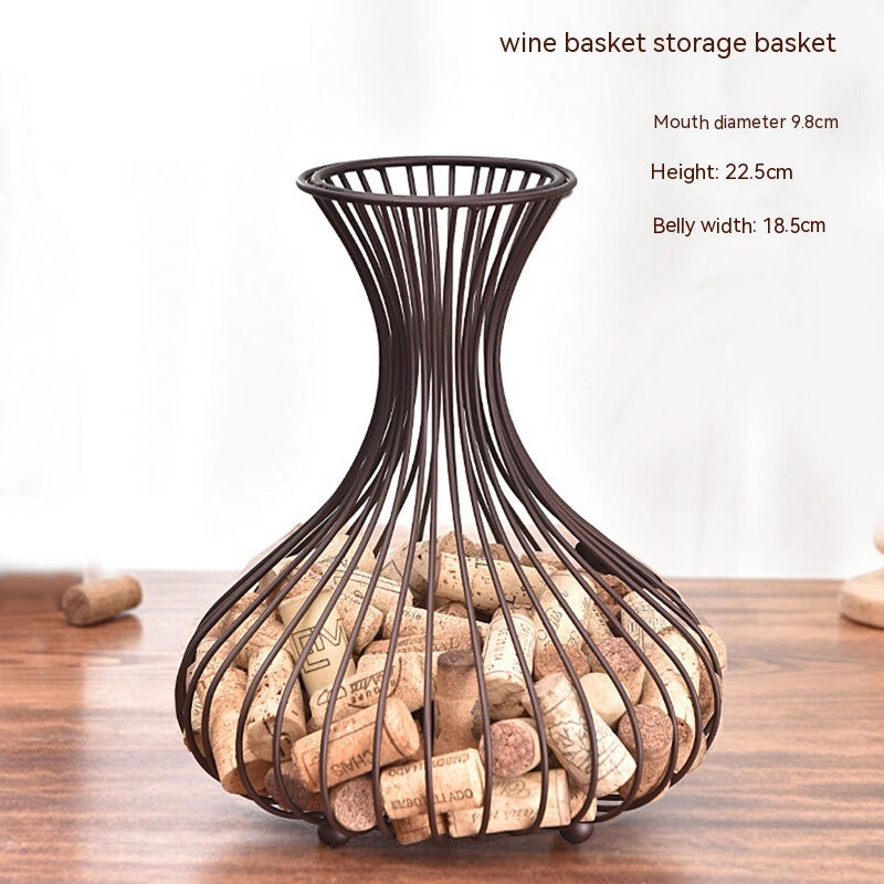 Chain Wine Rack Steel Wire Wine Rack Ornaments